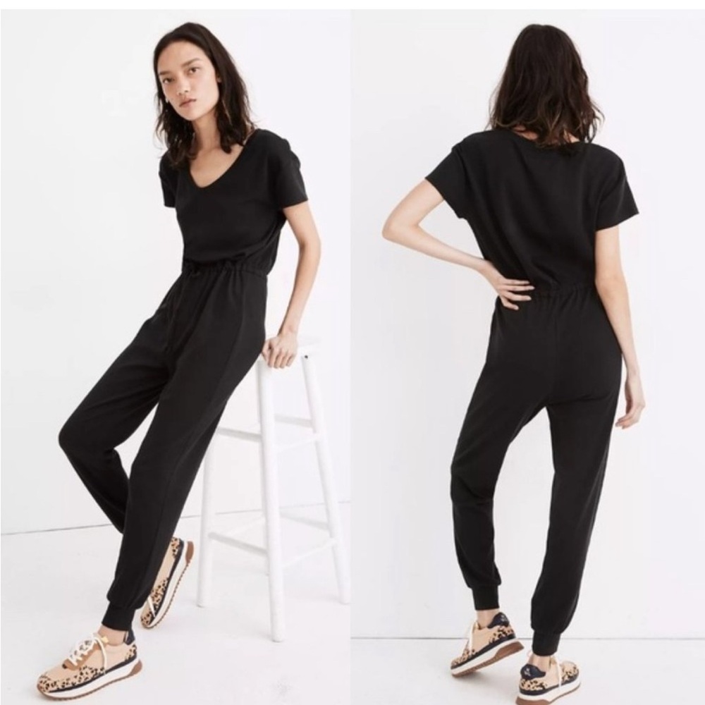 Madewell MWL Black Breeze Jumpsuit XXS